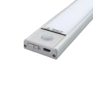 0.8W Rechargeable LED Wall-Mounted Cabinet Light with Wireless Sensor and Remote Control