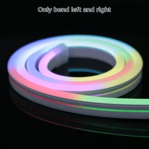 0613 USB RGB LED Neon Strip Remote-Controlled IP65 Waterproof Flexible Color-Changing PVC Light Strip for Game Rooms and Smart Signs