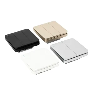 1 2 3 4 Gang 10A 16A UK Home Light Push Button Switch Electric Power Wall Switches With Indicator