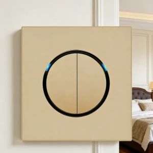 1-Gang 1-Way 118-Type EU Standard Wall Switch
