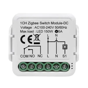 1 Gang App Voice Remote Control 10A DC Smart Switch Home Light Wireless WiFi Mini Smart Switch