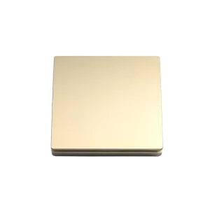 1 Gang Gold Wireless Wall Switch Battery-Free Self-Powered S111CP Mechanical Energy Harvesting Switch