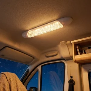 10-30V 3.5W LED Cabinet Dome Light for Caravan RV Coach Interior