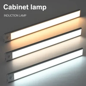10-80cm Wireless LED Under Cabinet Light with Motion Sensor, Ultra-Thin