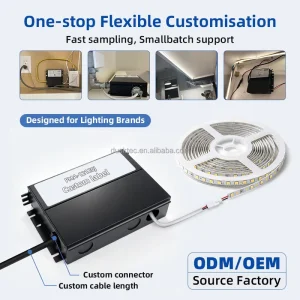 100-277VAC Input Dimmable LED Driver 150W 12V Constant Voltage IP65 Waterproof Power Supply 0-10V/1-10V PWM Dimming