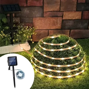 100 LED RGB USB Solar Outdoor String Garland Fairy Light Waterproof Christmas Decoration