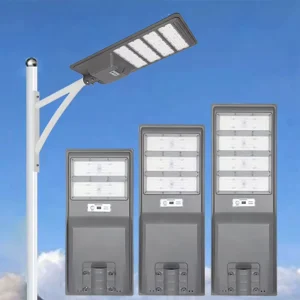 100W/150W/200W Solar LED Integrated Street Light with Sensor, IP65 Waterproof