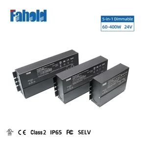 100W 200W 300W IP65 Waterproof Triac/Phase-Cut LED Driver for Outdoor Lighting