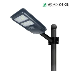 100W 200W Lithium Battery Outdoor China Supplier Waterproof Smart All-in-One Integrated LED Solar Street Light