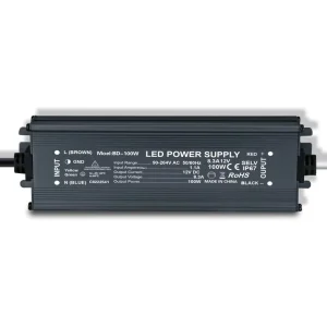 100W LED Power Supply and Driver Dimmer Control 12V 24V 48V 70V 13W 80W 100W 150W 300mA 350mA RGB Dimmable LED Driver