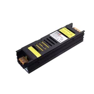 100W LED Strip Driver Constant Current 5V 12V 24V AC-DC CCTV Switching IP20 Indoor Slim Black SMPS 20A 150W 60W 120V