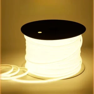 100m 220V COB LED Strip Light, Drive-Free, Outdoor Waterproof, Flexible, for Garden Decoration