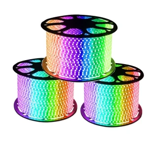100m roll 220v 220 240v 240v Rgb Rgbw Double Row Led Strip Light 5050 20w 50m 100m
