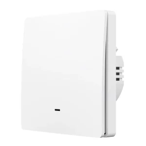 10A 1 Gang Smart WiFi Light Switch Compatible with Zigbee Voice and App Control