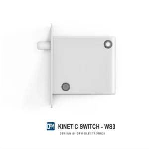 10A High Power Kinetic Wireless Switch Self Powered No Battery Remote Wall Switch for Under Cabinet LED Strip Lights