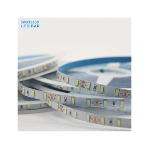 10mm Flexible LED Strip Light High Lumens SMD 5630 DC12V Cold White 10000K 60LEDs Dimmable Remote Control IP20 Copper