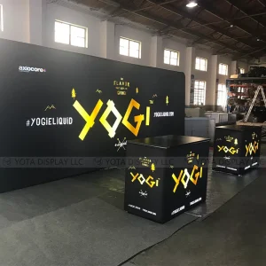 10×20 Foldable Aluminum Backlit LED Exhibition Display Booth