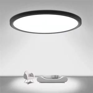 110V 130V Canada US Hot Selling LED Flush Mount LED Slim Panel Hotel Living Room Bedroom Lights Ceiling Modern