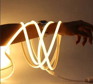 110V 220V Driverless COB LED Strip Light IP65 Waterproof Flexible 8mm Tape 296LEDs m 3000K 4000K 6000K High Voltage LED Strip