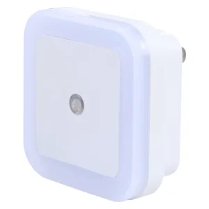 110V-220V LED Square Corridor, Bedroom, and Staircase Night Light with Light Sensor