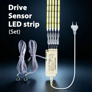 110V Door Proximity Sensor COB LED Under-Cabinet Light for Showcase, Wardrobe, Kitchen and Room