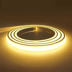 110v 220v 296leds m Cob Led Strip 100m High Voltage Light Strip 220v Ip65 Rating for Outdoor Decorative Lighting