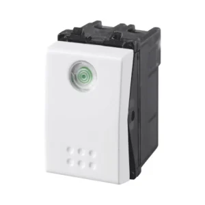 118 Series Italian Standard Fire Retardant Thin Modular Electric Wall Light Switch and Socket Plate