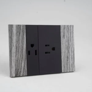118 Type Wall Switch Flame Retardant PC Matte Finish Modular Combination KLASS CE Certified High Rise Apartment