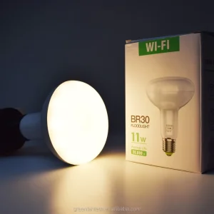 11W WiFi R95 Smart LED Bulb with App Control and Adjustable Color Brightness