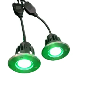 12-24V DC 8W RGBW 4-in-1 IP67 Garden LED Ceiling Light