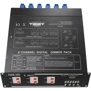 12-Channel Universal Digital DMX Dimmer Controller Stage Light Dimmer Pack