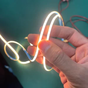12 Volt 24 Volt Flex Flexible Warm White 3mm Cob Led Strip 12v 24v Cob Led Strip Light for Wardrobe Cupboard