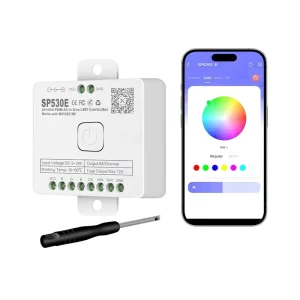 12-in-1 LED Controller SP530E PWM SPI Pixel Dimmer for WS2812B WS2811 RGBW Strips