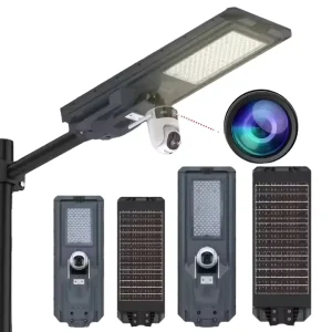 1200W Remote Control IP65 Solar Waterproof Aluminum Alloy Smartthings Compatible Emergency Security Outdoor LED Street Light