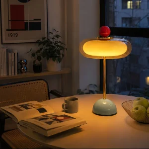 1200mAh Battery Desk Lamp Bedside Night Light Stepless Dimming for Bedroom