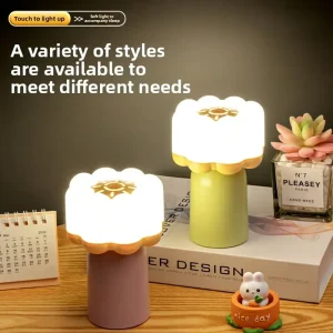1200mAh Rechargeable Touch-Control LED Bedside Night Light