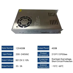 120W Switching Transformer for LED Strip Light 24W 36W 60W 100W 12V LED Power Supply