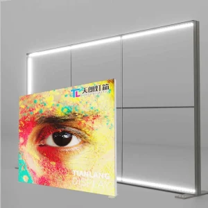 120mm Double-Sided Custom Lightbox for Modular Exhibition Portable with Custom Logo