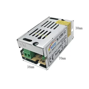12V 12W 1A LED Switching Power Supply 110-220V IP20 Indoor Driver