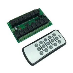 12V 15-Channel Wireless Remote Control Switch, 1000m Range, Industrial Equipment and Lamp Control