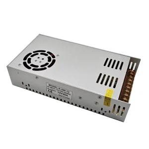 12V 1A/5A/10A/15A/20A/30A/40A/50A Switching Power Supply, 110V/220V AC-DC Power Transformer and LED Driver, IP20 Metal Case