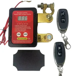 12V 240A Remote Key Control Switch Automatic Power-Off Switch for Cars and Trucks