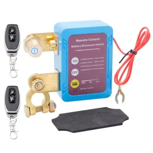 12V 240A Remote Kill Switch Remote Cut Off Switch Truck Marinme Remote Battery Disconnect Switch for Auto Car Truck Boat