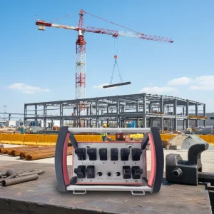 12V/24V 10-Joystick Waterproof Industrial Wireless Remote Control for Heavy Equipment, Cranes and Excavators