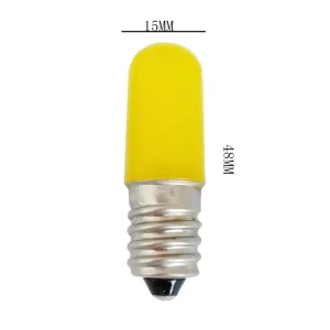 12V/24V/120V/230V E12/E14 1.5W Yellow/Red/Green/Blue T15 LED Filament Bulb