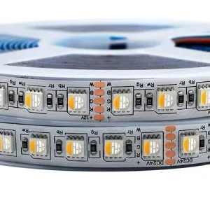 12V/24V 5050 RGBW 4-in-1 Smart LED Strip Light RGB RGBWW Copper Red Green Blue Warm White