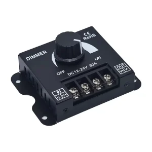 12V 24V LED Strip Light Dimmer Controller Lighting Accessories