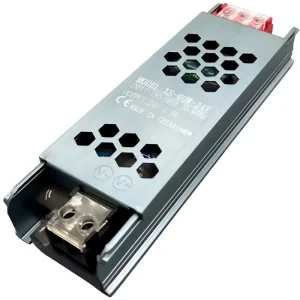 12V 24V LED Switching AC DC Regulated Power Supply Driver for LED Lighting Aluminum Alloy PWM Dimming 80%-89% Efficiency