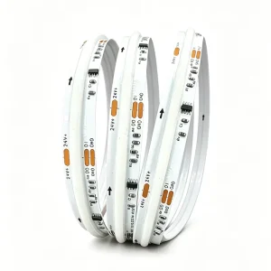 12V 24V RGBIC Smart LED Strip Light 576 LEDs/m Color Adjustable RF APP Control