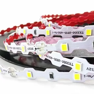 12V 2835 SMD High Brightness LED Strip S Shaped Bendable Waterproof for Outdoor Illuminated Letters and Mini Signage